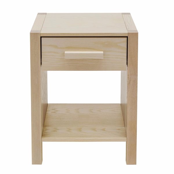 Kids white Ash bedside storage.