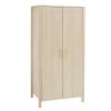 White washed ash Woodland wardrobe with 2 drawers