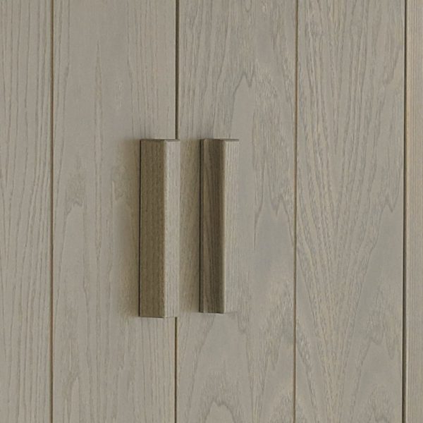 detail of handles on Woodland Ash furniture