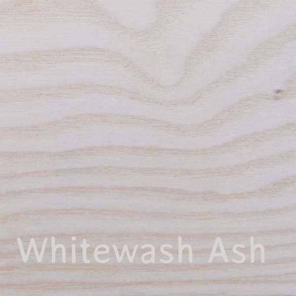 Whitewash ash sample swatch for the Woodland bedroom range