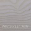 Whitewash Ash wood sample swatch for the Woodland range
