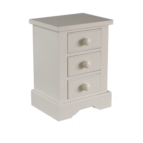 Fargo Bedside With 3 Drawers-998