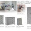 Fargo bedroom furniture range, Farleigh Grey