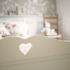 Fargo Single bed with Carved Heart-474