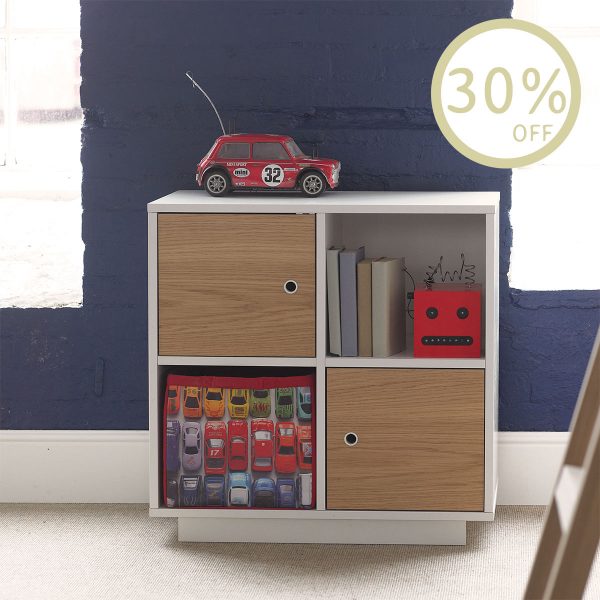 Storage Bookcase With 2 Doors-3496