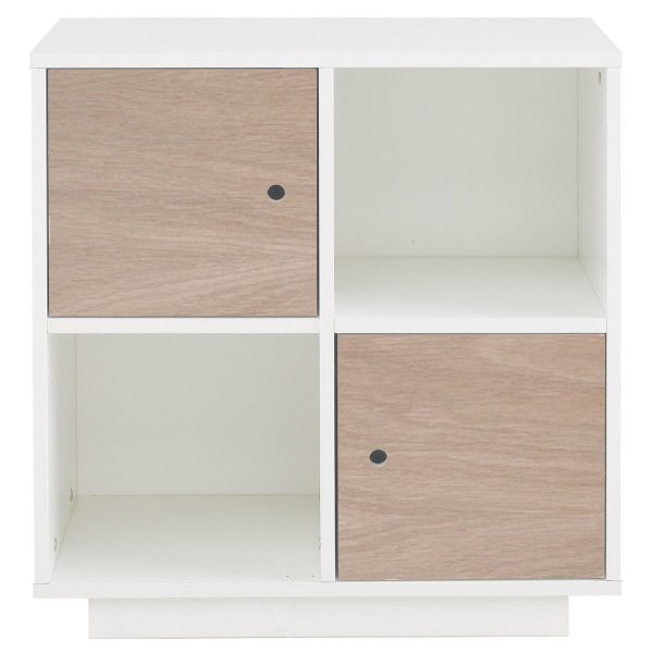 Storage Bookcase With 2 Doors-449