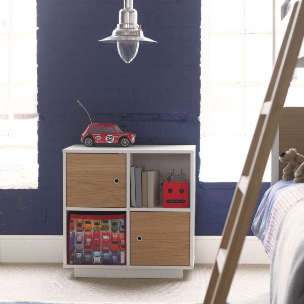 Storage Bookcase With 2 Doors-0