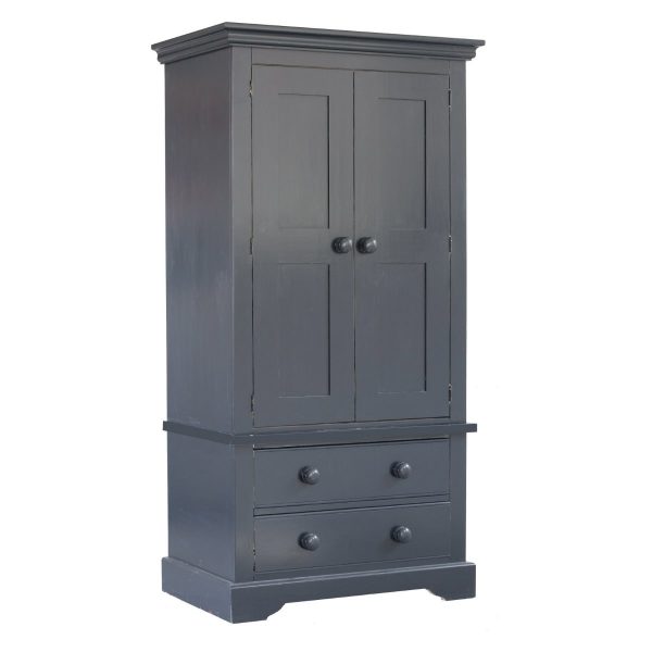 Fargo blue sturdy and durable wardrobe for children.
