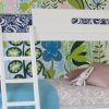 Close up detail of child's EDIT white bunk bed, Little Folks Furniture