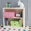 girl's bookcase with two shelves