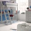 Fargo High Sleeper with Full Length Desk & Bookcase-0