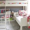 Fargo High Sleeper with Bookcase, Sofa Bed & Corner Desk-0