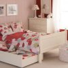 Fargo small double bed, with trundle shown pulled out as a sleepover bed