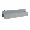 Fargo hook on shelf. - Tongue & groove panelling at the front, and hooks over the side of the bed for space saving storage