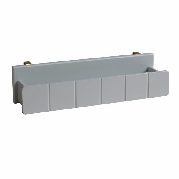 Fargo hook on shelf. - Tongue & groove panelling at the front, and hooks over the side of the bed for space saving storage