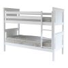 White bunk bed for kids