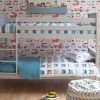 Classic Beech Bunk Bed with 2 Mattresses Offer-0