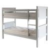 Cut out Classic Beech Grey bunk bed, nordic style