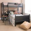 Fargo High Sleeper with Small Double Bed & Bookcase-0