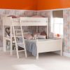 Fargo High Sleeper with Small Double Bed & Bookcase-0