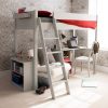 Fargo High Sleeper with Futon, Bookcase & Storage Desk-0