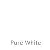 Pure White sample swatch