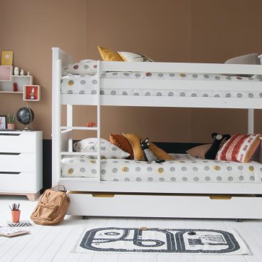 Classic Beech Bunk Bed & Trundle with Bunk Mattress Offer