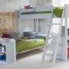 Fargo High Sleeper with Sofa Bed, Bookcase & Storage Desk-0