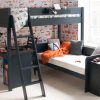 Fargo High Sleeper with Sofa Bed, Bookcase & Storage Desk-0