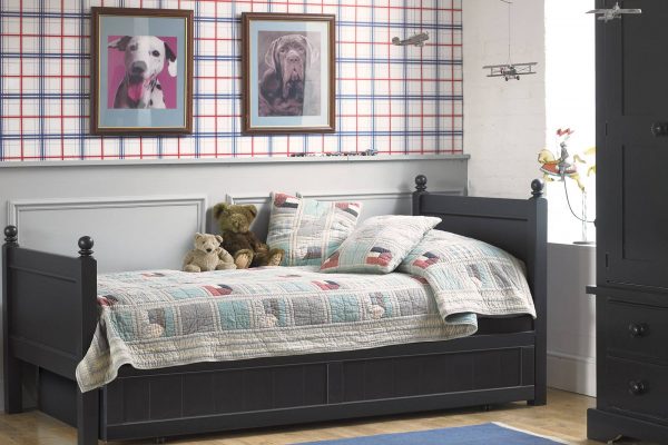 Fargo single bed with trundle bed-0