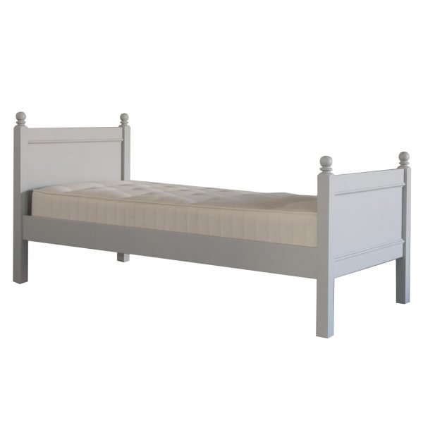 Fargo full size single bed in Farleigh grey, from Little Folks Furniture