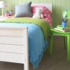 luxury, modern wooden kids' single bed, ash