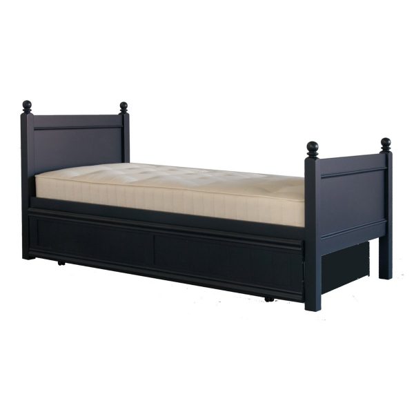 Fargo single bed with integrated trundle, in Painswick Blue