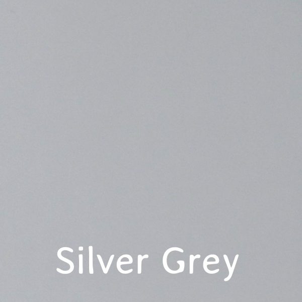 Silver Grey Edit bed paint swatch sample, for a modern child's room