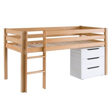 Classic Beech Mid Sleeper Bed-3215