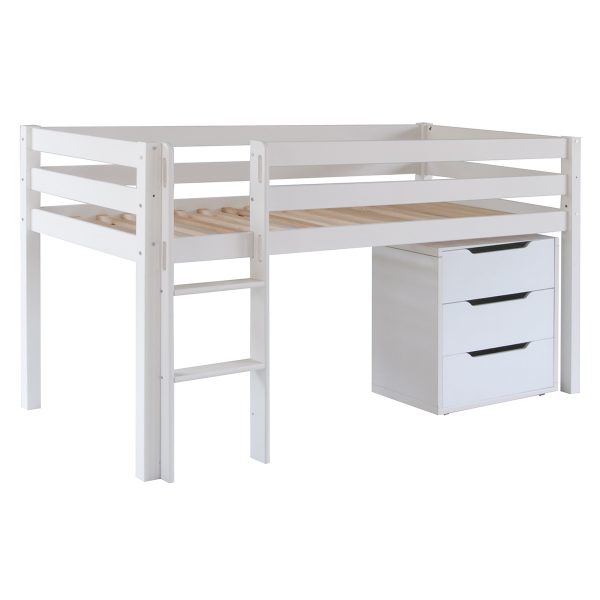 Classic Beech Mid Sleeper Bed-3216