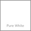 Pure White sample paint swatch for the Classic storage daybed for children with storage & sleepover trundle