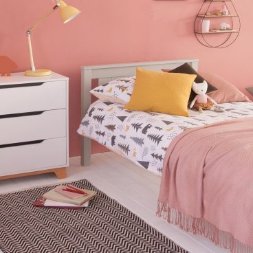 Classic Beech Bed with low footboard