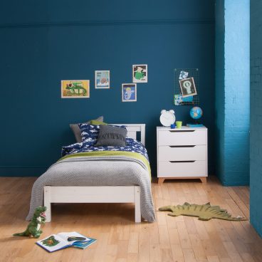 Classic Beech Bed with low footboard