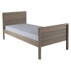 Cut out photo Woodland grey ash single bed