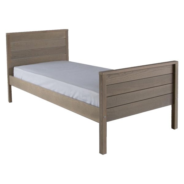 Cut out photo Woodland grey ash single bed